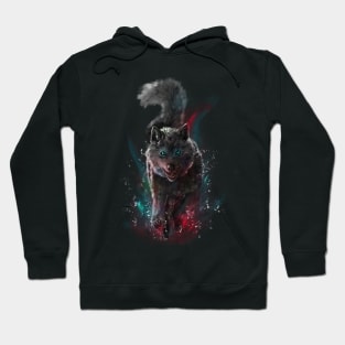 Funny wolf Hoodie